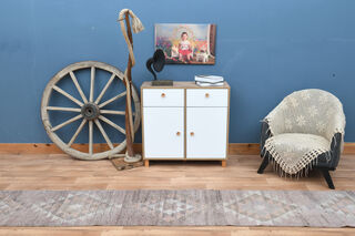 Pale Purple Vintage Turkish Runner - Thumbnail
