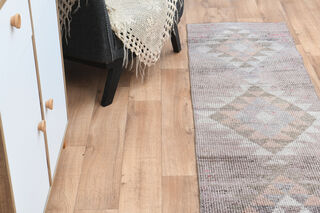 Pale Purple Vintage Turkish Runner - Thumbnail