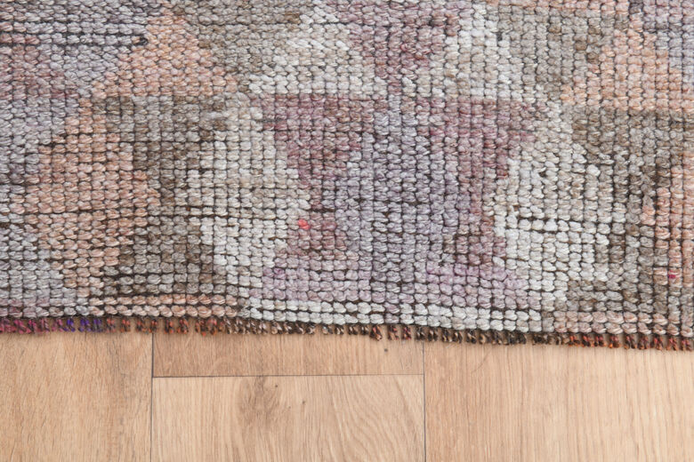 Pale Purple Vintage Turkish Runner