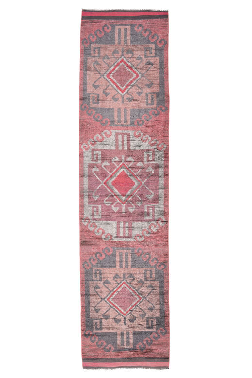 Unique Vintage Turkish Rug Runner