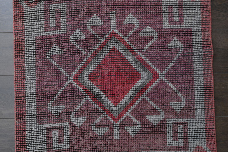 Unique Vintage Turkish Rug Runner