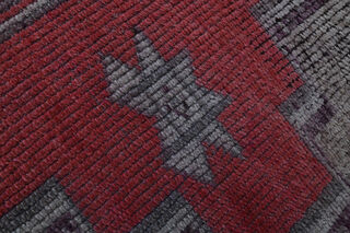 Hot Pink Vintage Turkish Rug Runner - Thumbnail