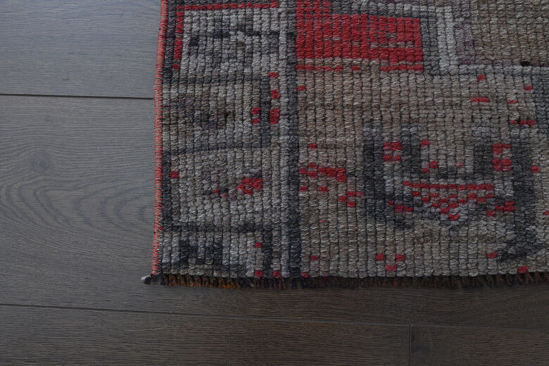 Hot Pink Vintage Turkish Rug Runner