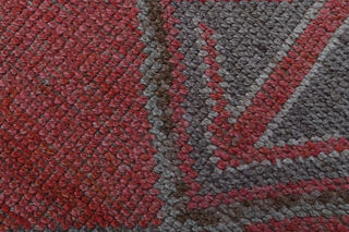 Pink Vintage Turkish Rug Runner - Thumbnail