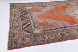Vintage Taspinar Anatolian Wide Runner Rug - Thumbnail